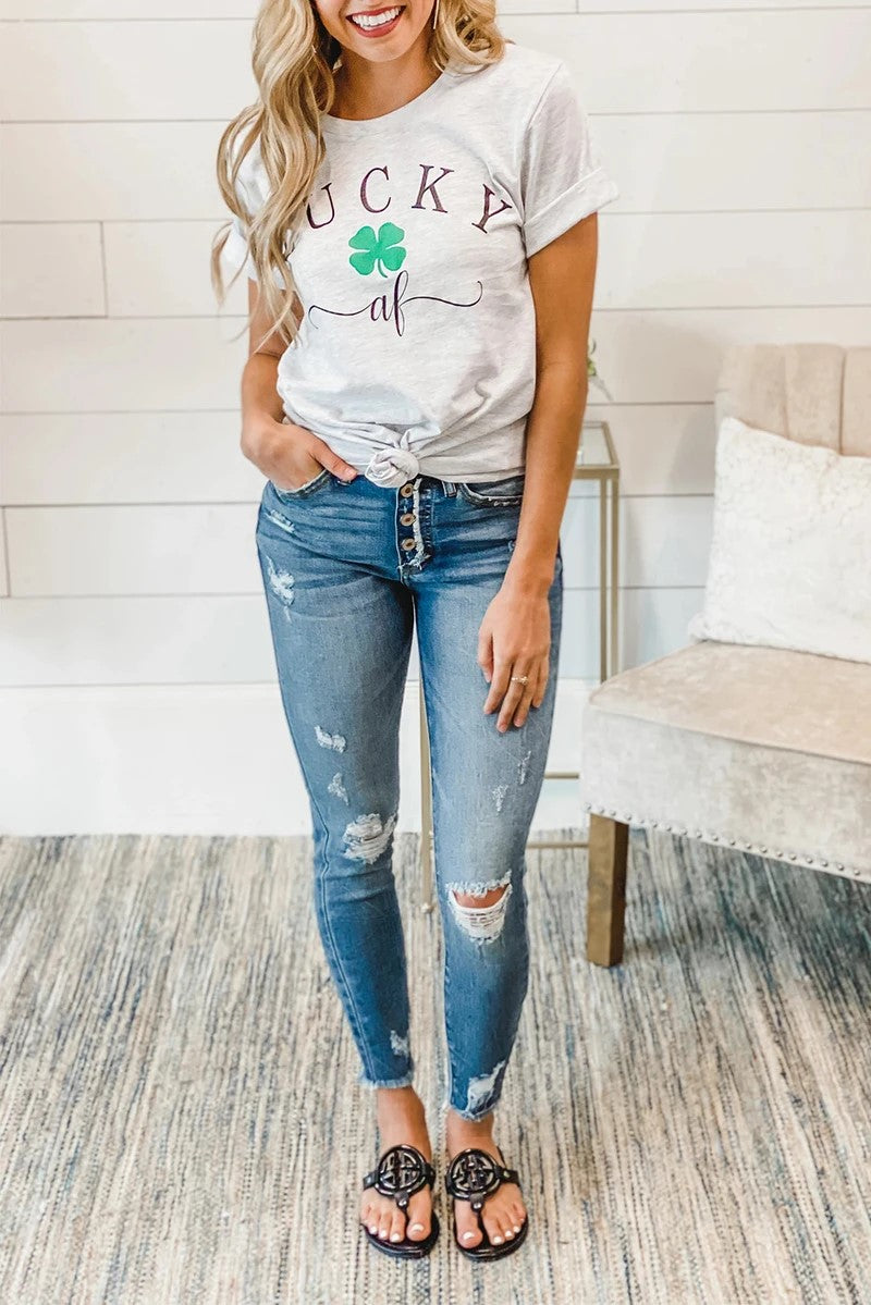 Lucky AF Graphic Tee