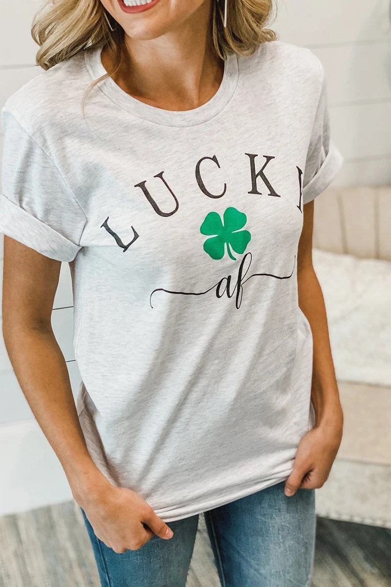 Lucky AF Graphic Tee
