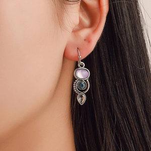 Sea Blue Drop Earrings