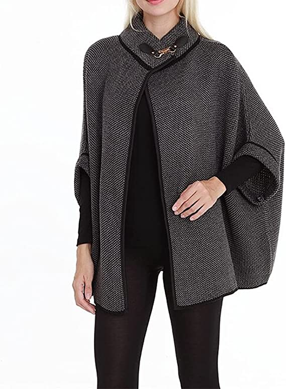 Women's Sweater Knit Cape